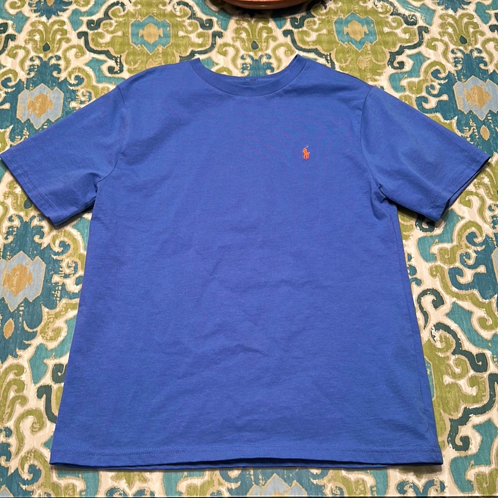 blue polo ralph lauren tee